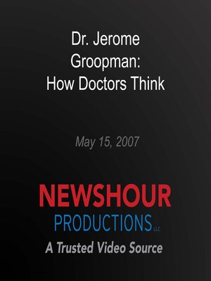 cover image of Dr. Jerome Groopman